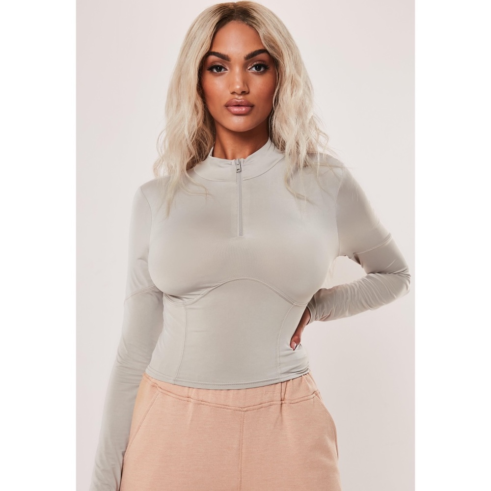 Sand Slinky Corset Detail Crop